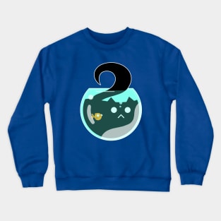 Liquid Cat Crewneck Sweatshirt